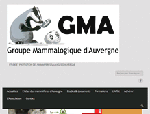 Tablet Screenshot of mammiferes.org